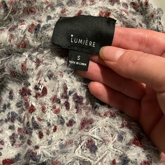Lumiere Fuzzy Oversized Sweater - Picture 3 of 3